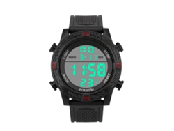 Reloj Deportivo Electrónico Digital Casual Para Niños Y Adolescentes Rojo Dzb10