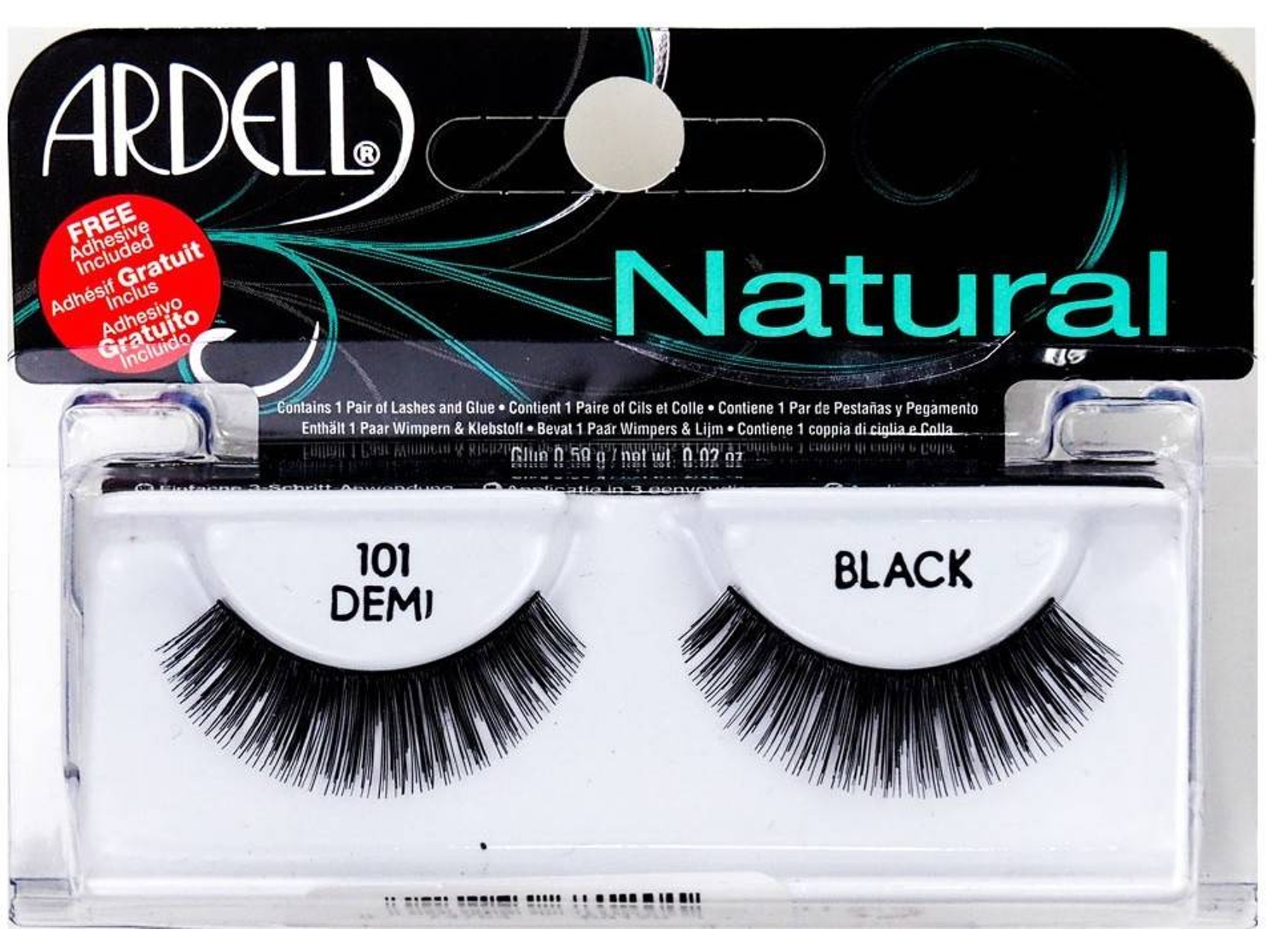 Pestañas #101-demi Black