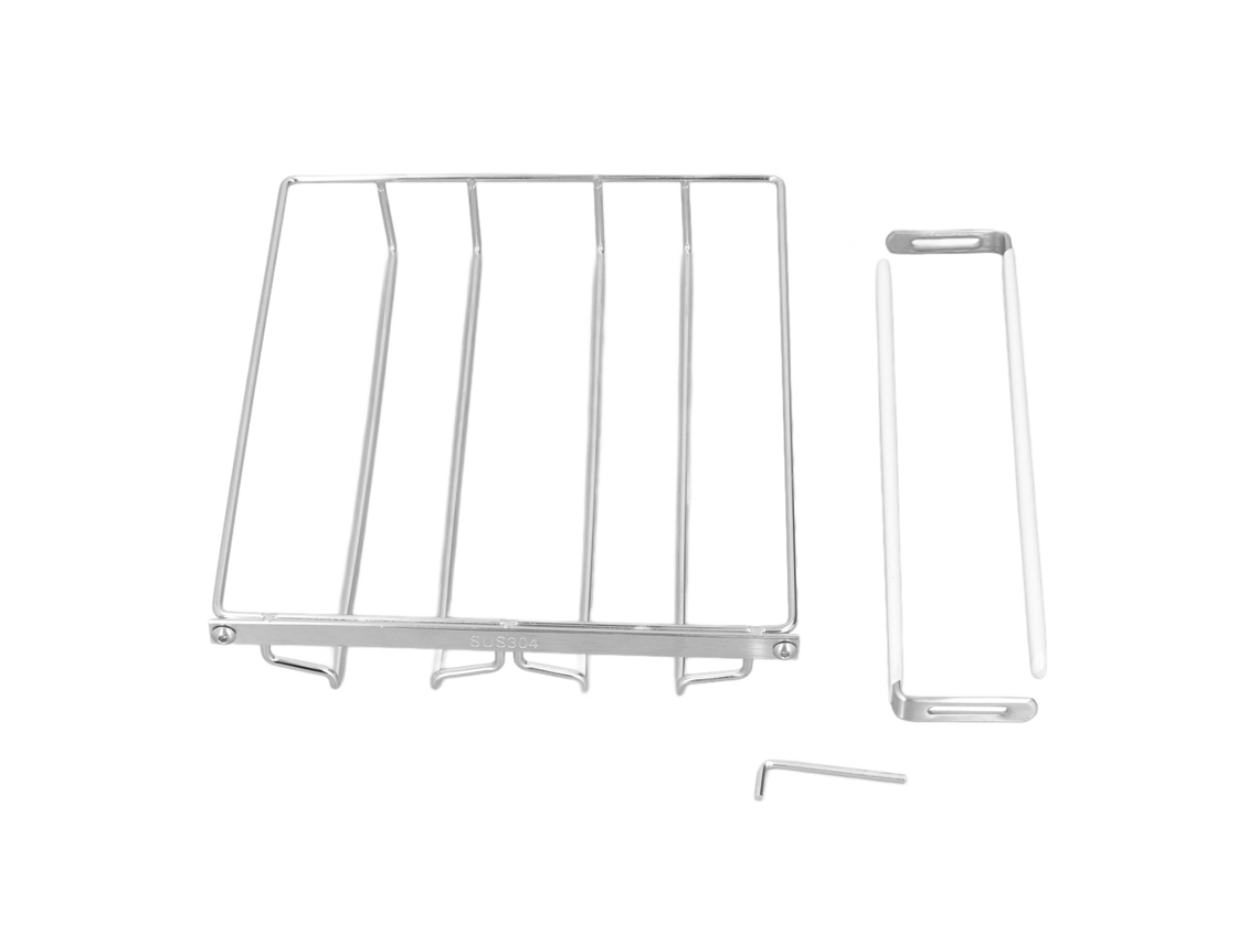 Soporte Para Copas De Vino De Acero Inoxidable 304, No Requiere Perforación, Organizador Colgante Para Copas Altas, Bar, Cocina.