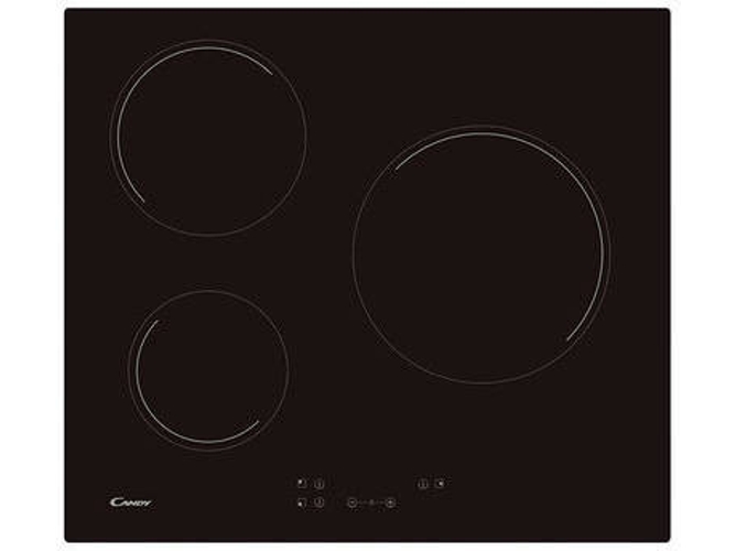 Placa de Vitrocerámica CANDY CH63CC (Eléctrica - 59 cm - Negro)