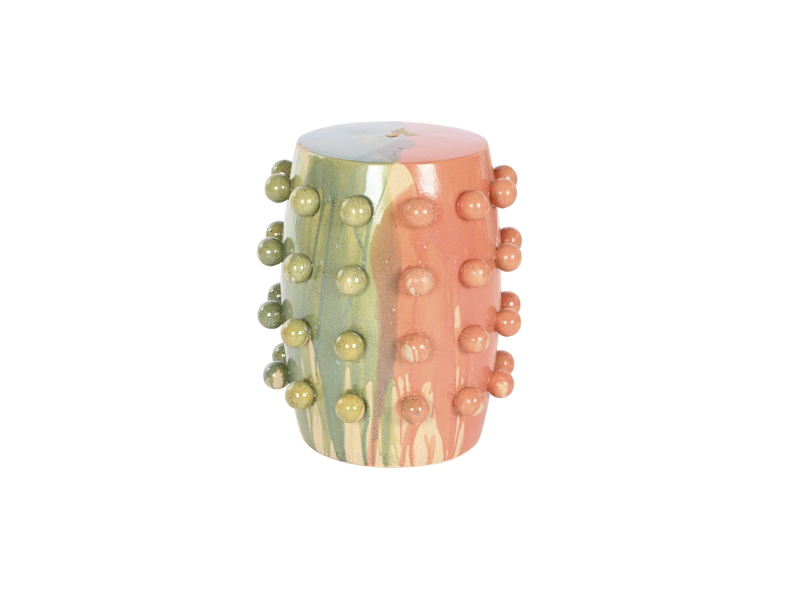 Mesita Auxiliar Gres Multicolor 40x40x46cm