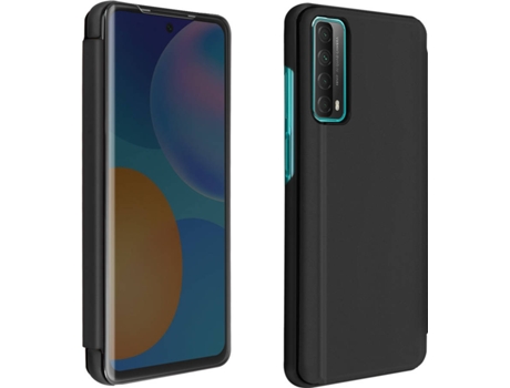 Funda Huawei P smart 2021 AVIZAR Espejo Translúcido Negro