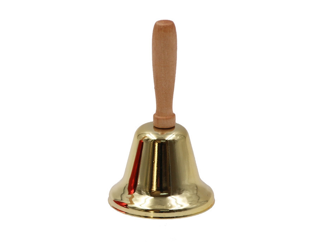 Campanas navideñas de metal y madera de nuevo estilo