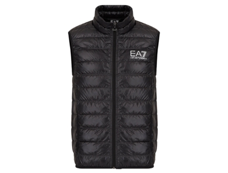 Chaleco EA7 Poliamida Hombre (M - Negro)