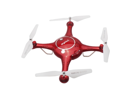 Drone SYMA X5UW-D (HD - Autonomía: Hasta 10 min - Rojo)