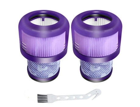 Unidade de filtro grande lavável para dyson v10 slim fofo sv18 sem fio