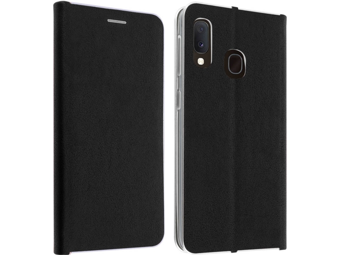 Funda Samsung Galaxy A20e AVIZAR Wallet Negro