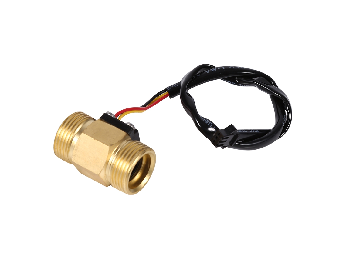 Sensor de caudal de agua de efecto Hall G3/4 DN20 mm 2 45 l/min con rosca