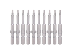 10 Piezas Brocas De Destornillador De Cabeza Magnética Acero Aleación S2 Hardened Piezas De Hardware