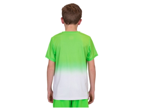 Camiseta de Niño BIDI BADU Crew Gradiant Verde (128 cm)