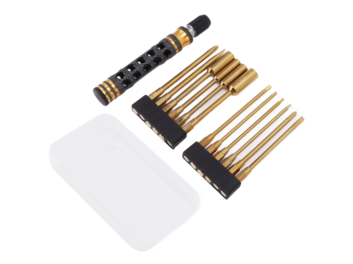 2026 Store-herramienta De Reparación Destornillador 12 En 1 Con Mango Ergonómico Y Alta Resistencia Para Drone Rc Coche