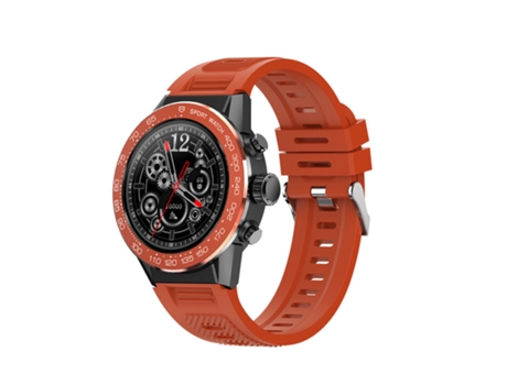 Smartwatch CHRONUS Pantalla grande de 1,32" de alto rendimiento Batería de 15 días de duración Naranja