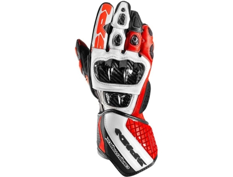 Guantes Unisex SPIDI Carbo Track Evo Multicolor para Motociclismo (M)