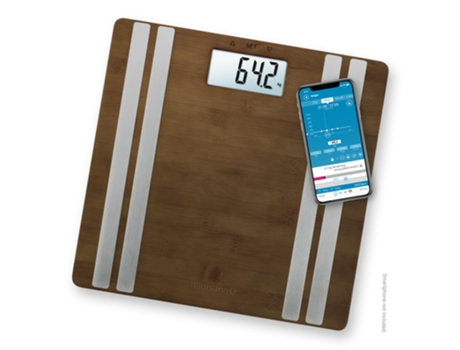 MEDISANA Bs 552 Connect con Bamboo App Báscula de análisis corporal Báscula personal 180 kg