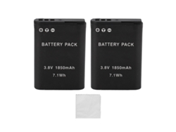 Batería de cámara (1850 mAh, repuesto para Nikon Coolpix)