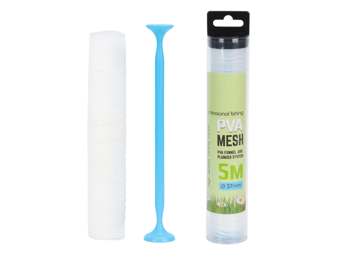 Rede Solúvel Em Água Pva Para Pesca Cilindro Malha 37mm X 5m Bolsa De Isca Acessório De Pesca
