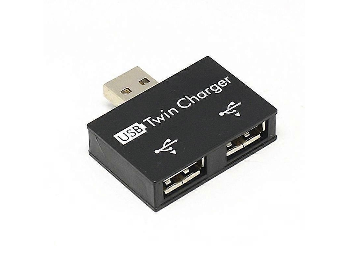 Conversor Hub Usb 2.0 Macho A 2 Puertos Para Carga Dual, Adaptador Splitter Cable, 1 Pieza M
