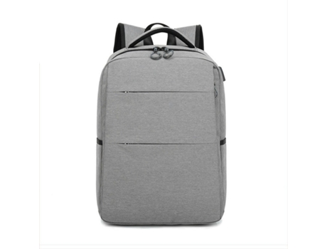 Mochilas de Viaje para Hombres y Mujeres, Mochilas para computadora portátil Extra Grandes con Puerto de Carga USB Mochila Escolar-Gris