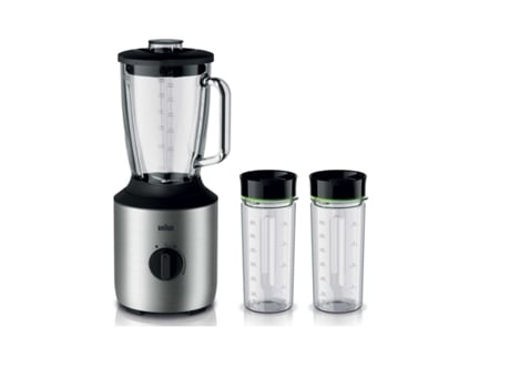 Batidora de Vaso BRAUN JB3272SI (800 W - 1.5 L - Inox)