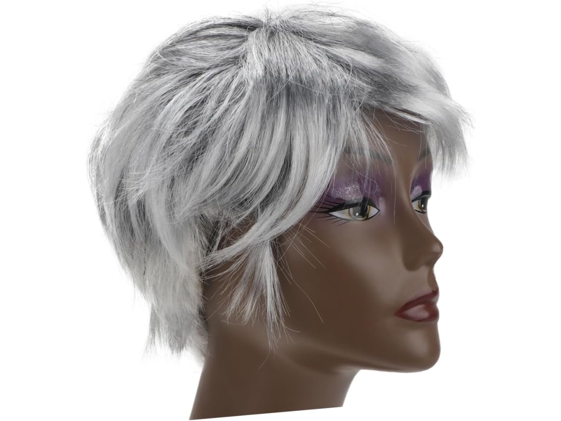 Barba De Abuelo Gris Natural Para Cosplay De Carnaval - Talla Única