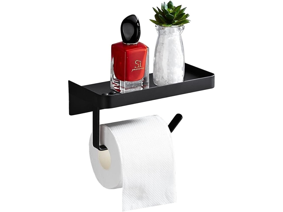Soporte Para Papel Higiénico Con Estante