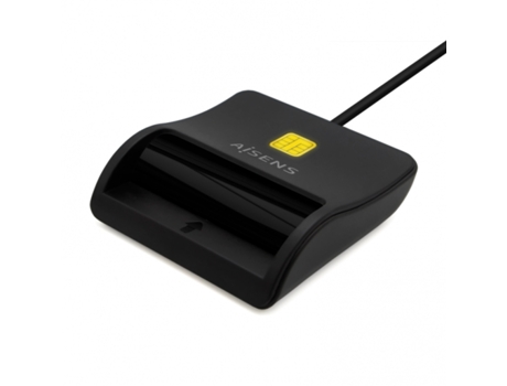 AISENS LECTOR DE TARJETA INTELIGENTE DNI USB-C NEGRO