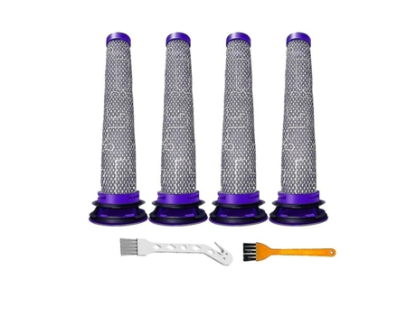 Accesorio Aspiradoras Compatibilidad universal 6 piezas Dyson V8 V7 Prefiltros Hepa