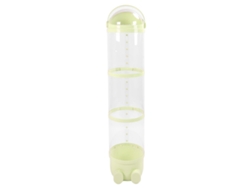 Tubo De Almacenamiento Transparente Para Peluches, Gran Capacidad, 130 Cm, Verde.