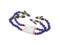 Herramienta De Soldadura De Tercera Mano Con Brazos Flexibles De Abs Y Base De Aleación De Aluminio, 4 Piezas.