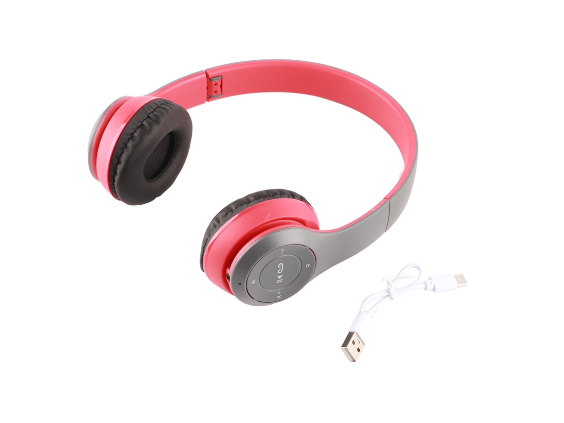 Auriculares Bluetooth Supraaurales Plegables Con Graves Potentes, Inalámbricos Para Deportes Y Juegos