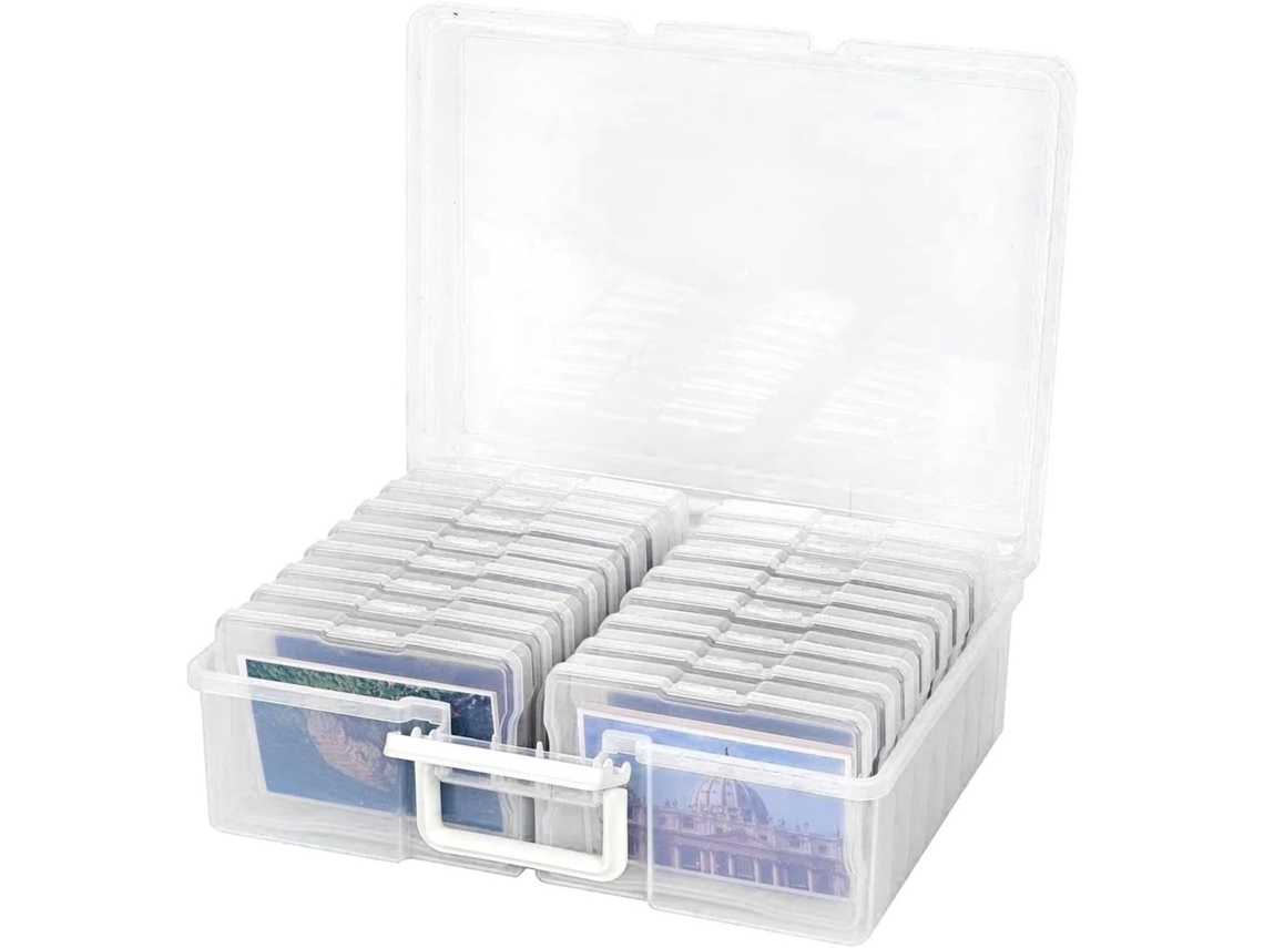 Caja de almacenamiento de fotos - Protección de fotos - Organización práctica y transparente SFUSHOS