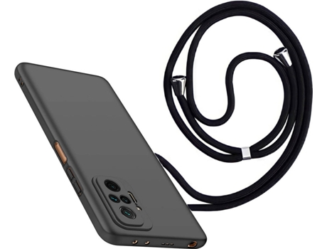 Funda Redmi Note 10 Pro Turtleshell Rígida con Collar Negro