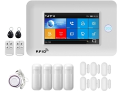 Sistemas De Seguridad Doméstica A Domicilio Wifi 3g Sistema De Alarma Télécommand Rfid Carta Bras