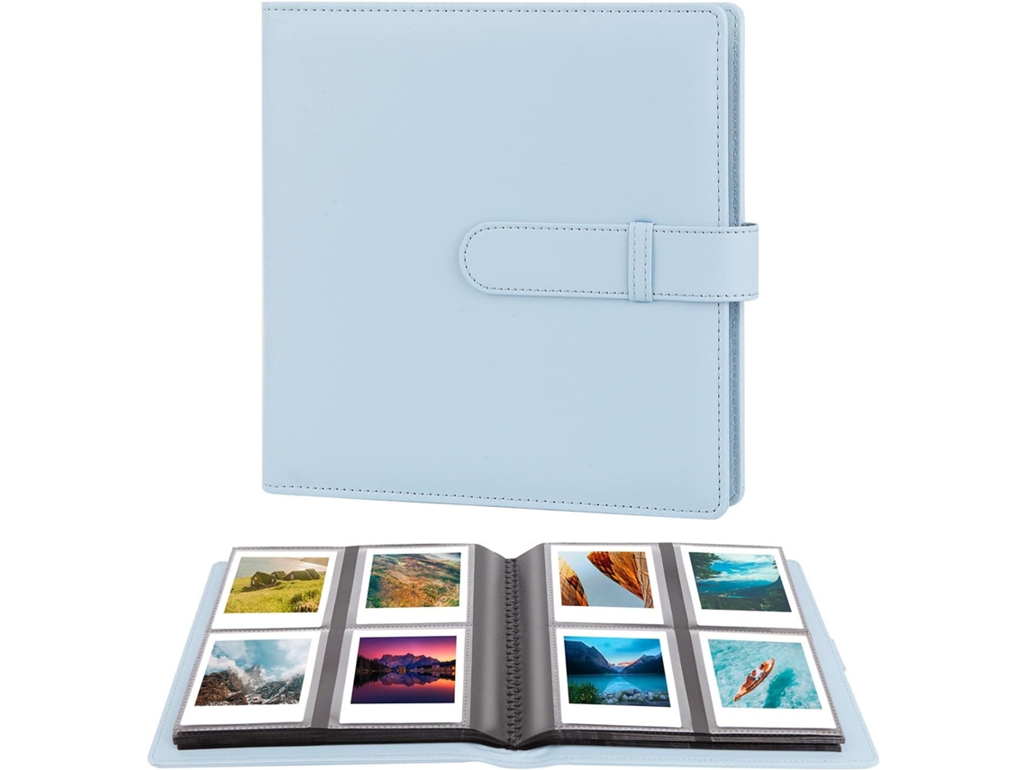 Álbum 288 Fotos Azul Para Instax Square/kodak Mini Shot, 3x3"
