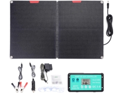Kit De Panel Solar De 60 W Con Controlador Etfe Para Acampada Al Aire Libre, 12 V