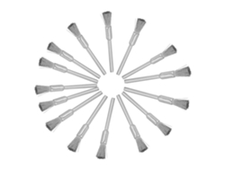 15 Mini Cepillos De Pulido De Acero Con Rueda Para Herramienta Rotativa (3*5 Mm)