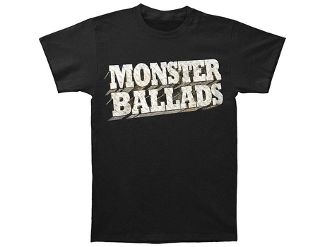 Camiseta ROCKINSTONE Monster Ballads de Razor & Tie (M)