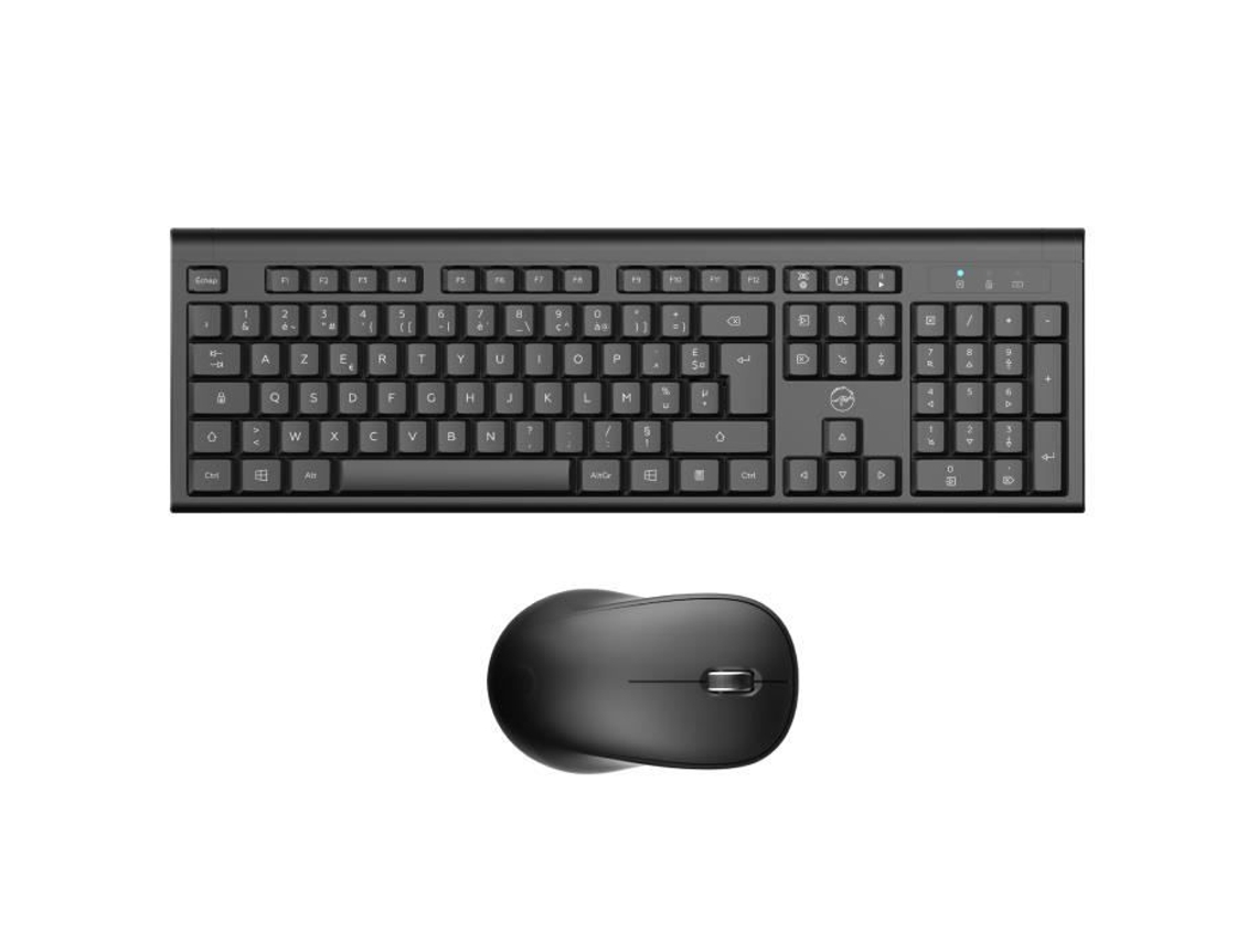 Conjunto de teclado y ratón inalámbrico ergonómico Mobility Lab Alpha con teclado numérico integrado