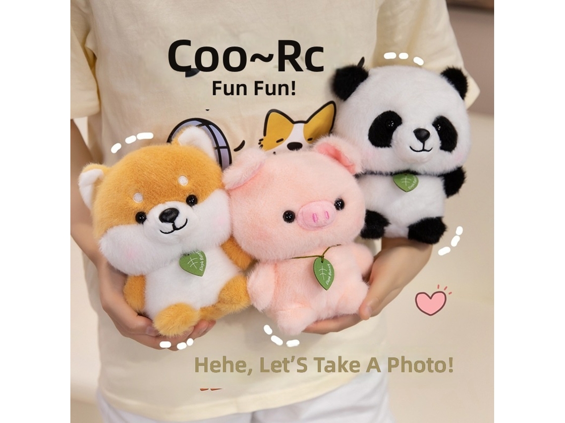 Bichinho de Pelúcia de Panda Fofo para Decoração de Mesa CHABERLU