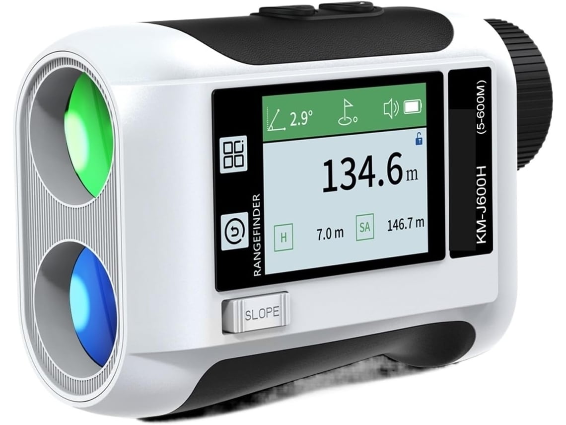 Télémètre À Écran Téléscope De Golf Recargable Pantalla Lcd Con Verrouillage Du Drapeau