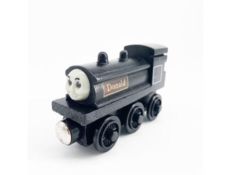 Thomas Tren de Madera Coche Magnético de Juguete Q