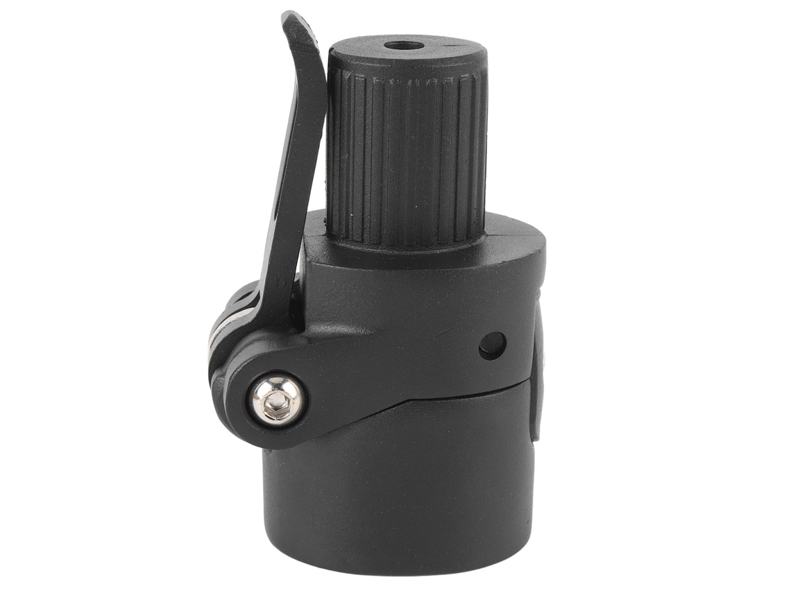 2026-base De Palo Plegable Para Patinete Eléctrico Abs Y Aleación Recubrimiento Antideslizante Negro