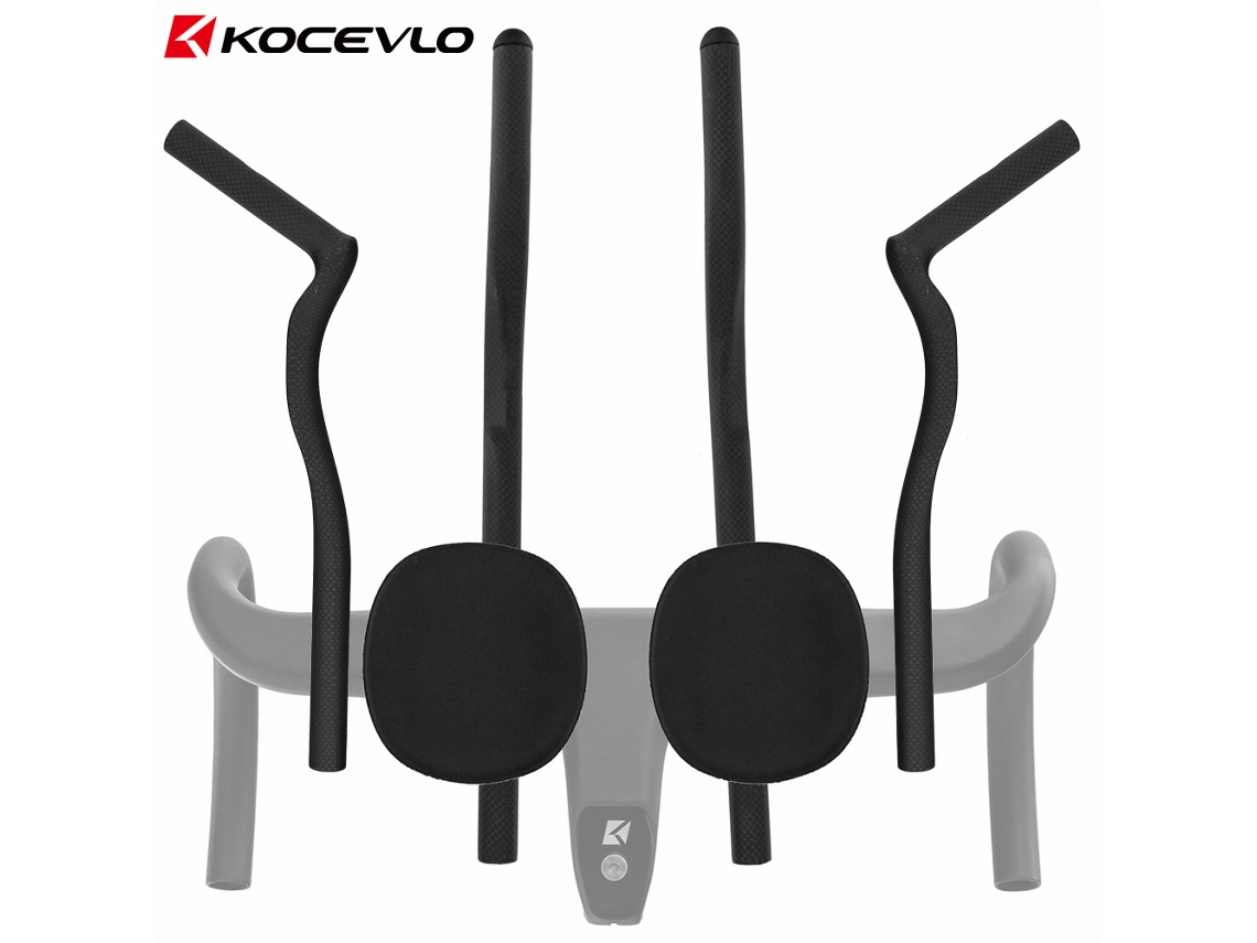 Manillar aerodinámico de piñón fijo de triatlón de carbono Kocevlovayotoy para bicicleta de contrarreloj