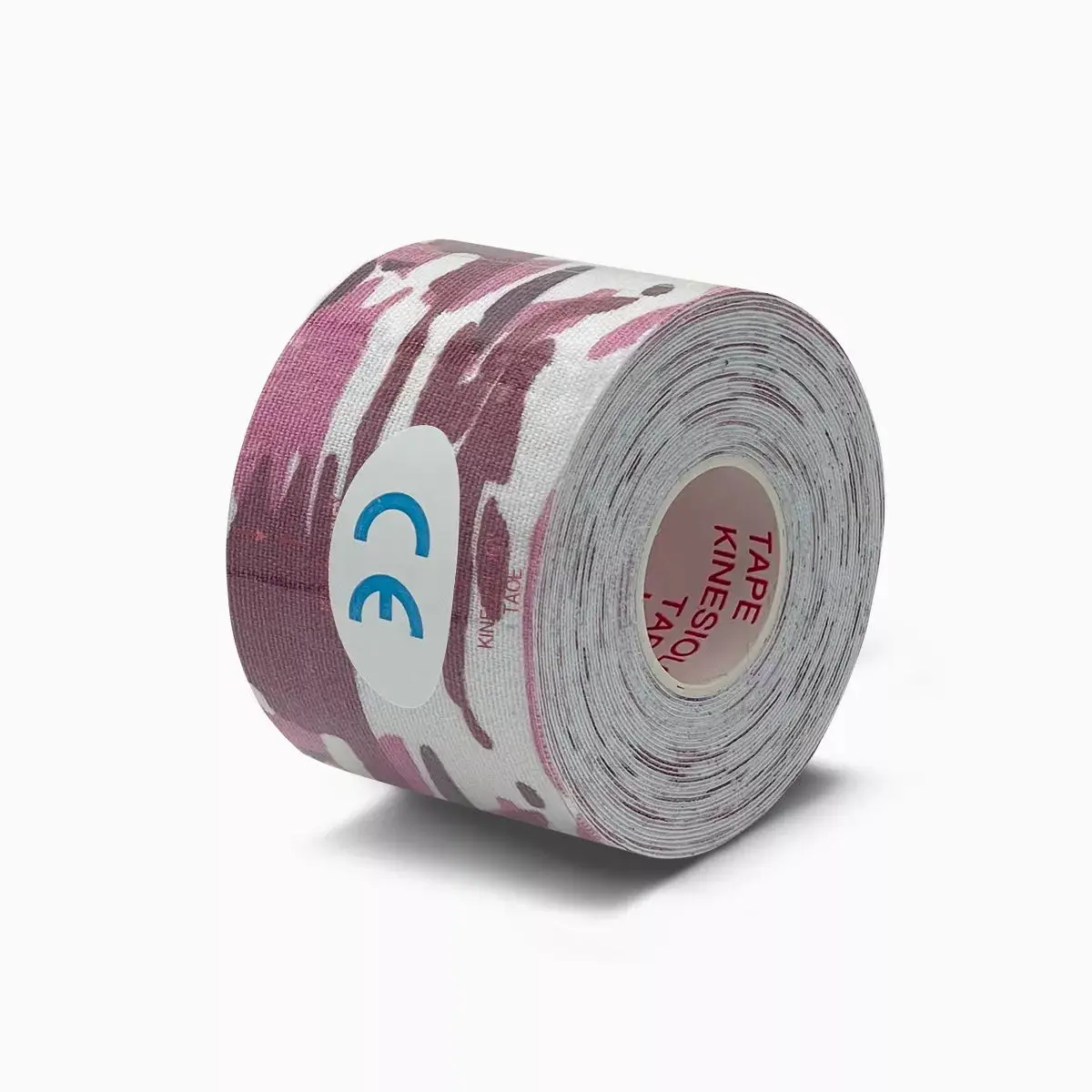 (camuflaje Rosa 10cm X 500cm) Incluye Cinta Kinesiológica, Venda Elástica Deportiva De Algodón.