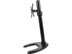 Soporte Giratorio De Escritorio Para Tv Sin Necesidad De Taladrar, Compatible Con Pantallas Lcd. Montaje Estable Sobre Mesa.