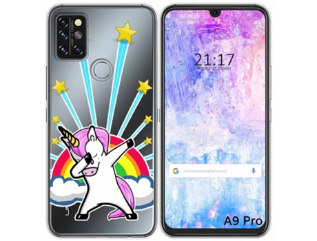Carcasa Umidigi A9 Pro TUMUNDOSMARTPHONE Dibujos Transparente Multicolor