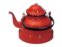 Cafetera pava roja 1 l
