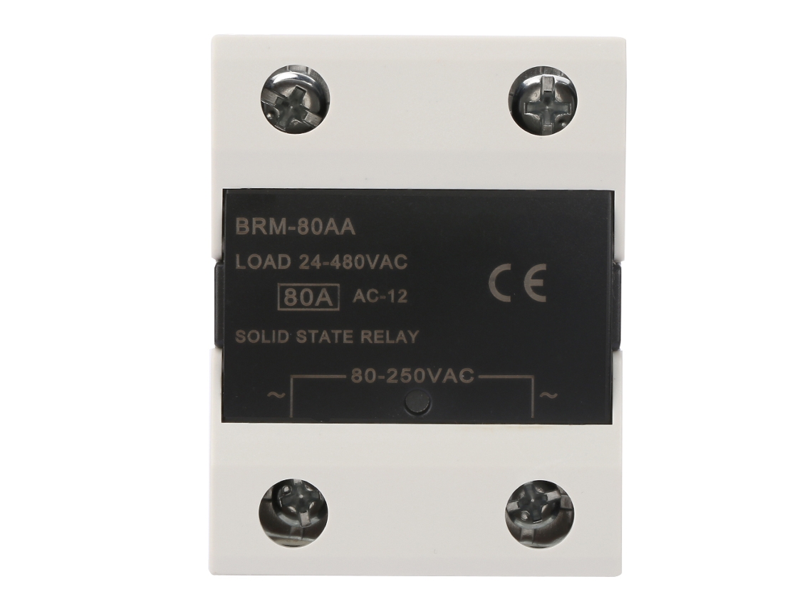 Módulo De Relé De Estado Sólido Ssr Brm-80aa 24-480vac 80a