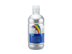 Botella de Tempera Líquido MILAN Plata 500ml