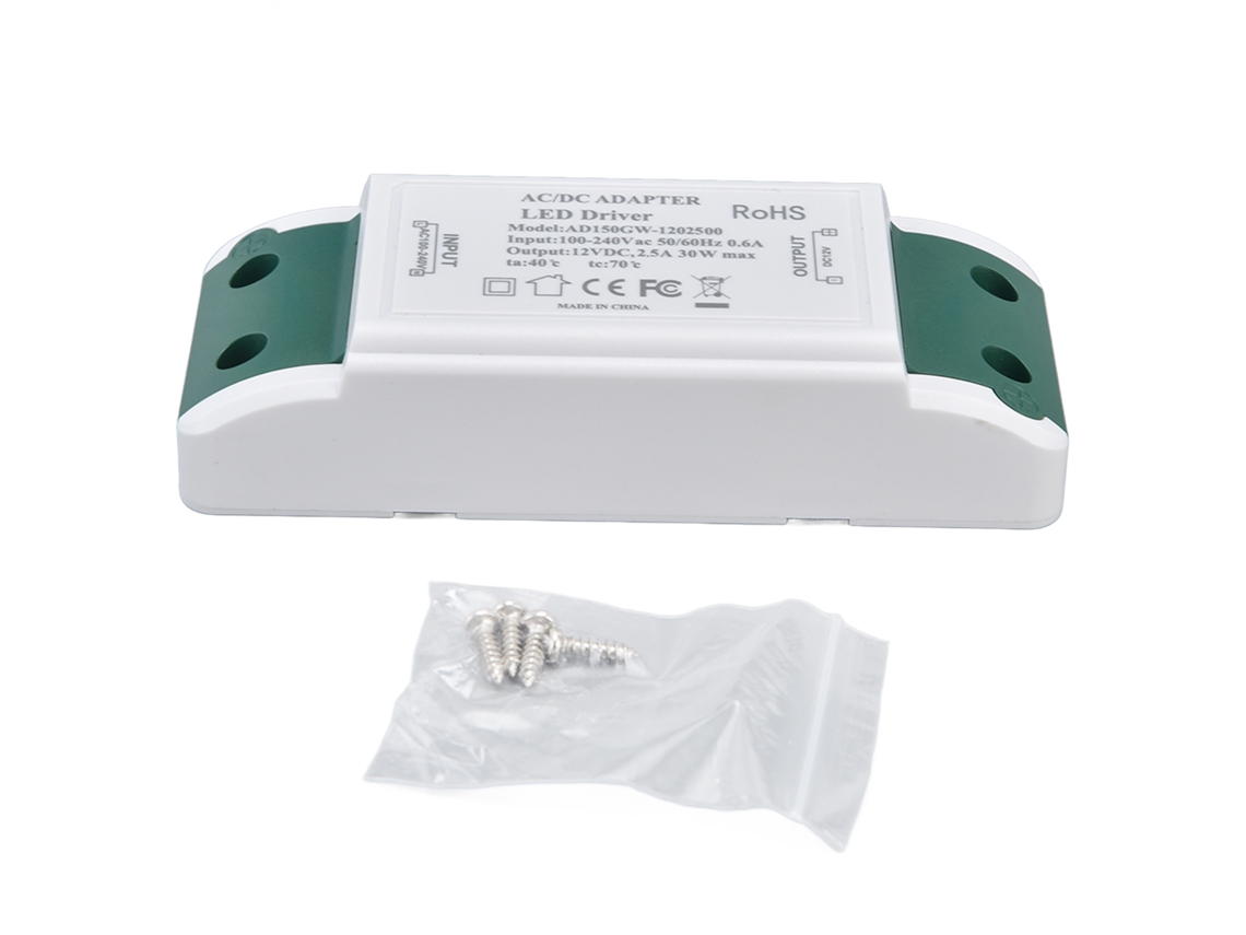 2026-driver Led 12v Dc 30w 2.5a Transformador De Corriente Constante Para Decoración Hogar Diy Lampara Ac 100‑240v